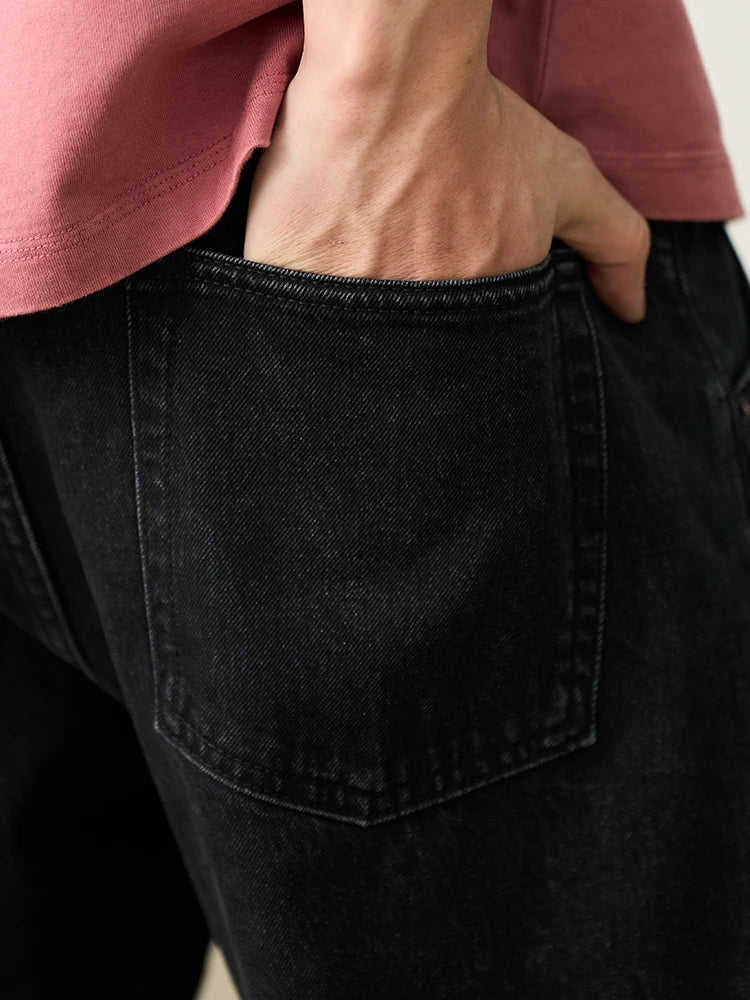 Loose Tapered Vintage Jeans - 11.5oz Cotton Denim Trousers