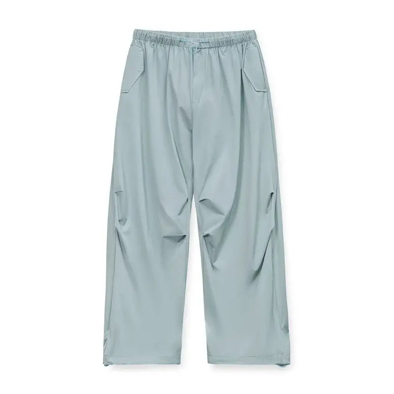 Women's Cool-Touch Parachute Pants - Lightweight Cargo Joggers