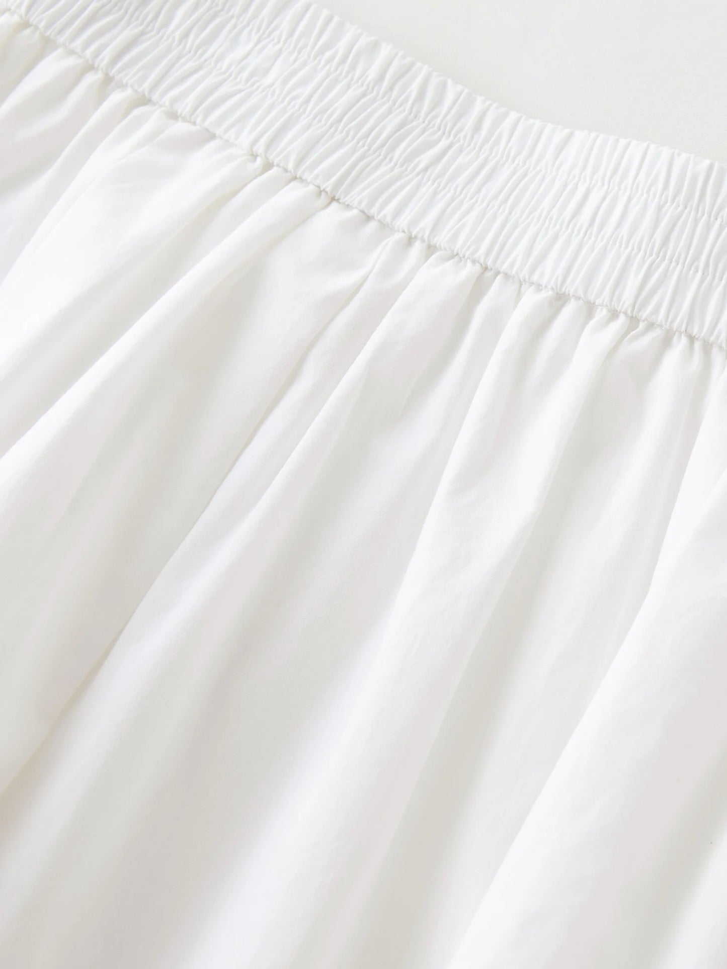 Ballet-Inspired Lace Hem Skirt - Multi-Layered Gathered Skirt