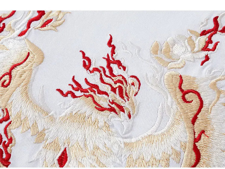 Phoenix Embroidered T-Shirt