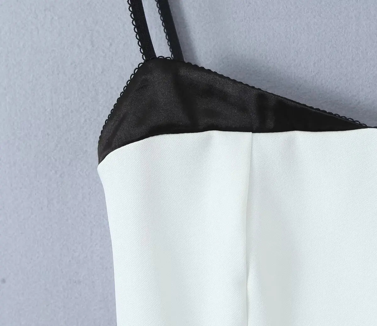 Colour Blocking Crop Top Cami - Sleeveless Slim Tank Top Y2K Style