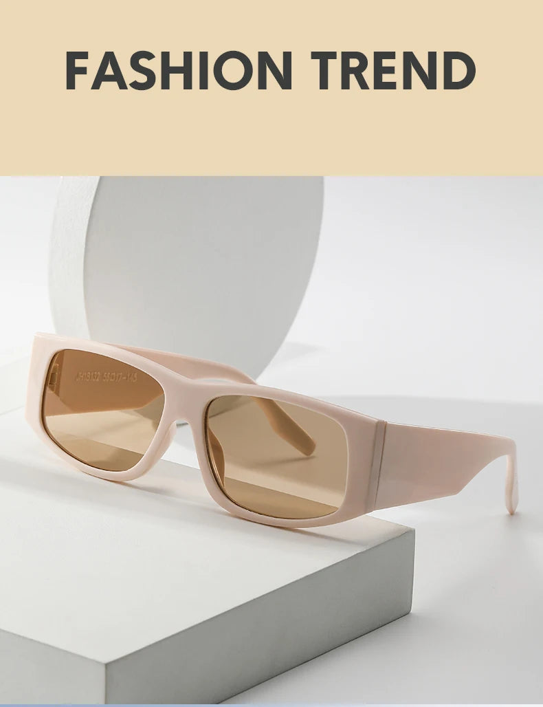 1/3pcs Women's Small Frame Square Small Rectangle Sunglasses