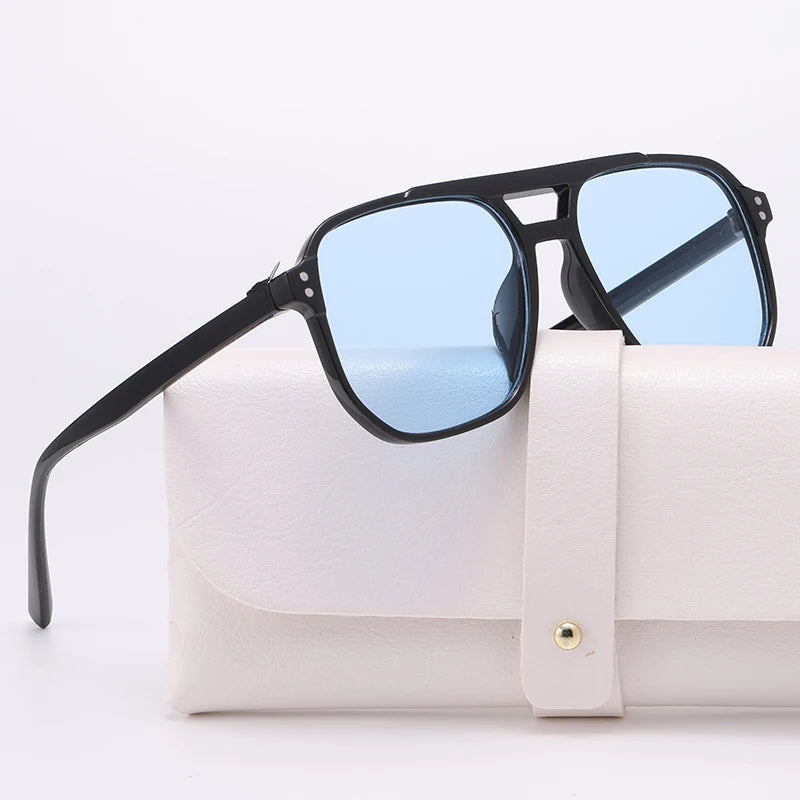 Men's Retro Plastics Frame UV400