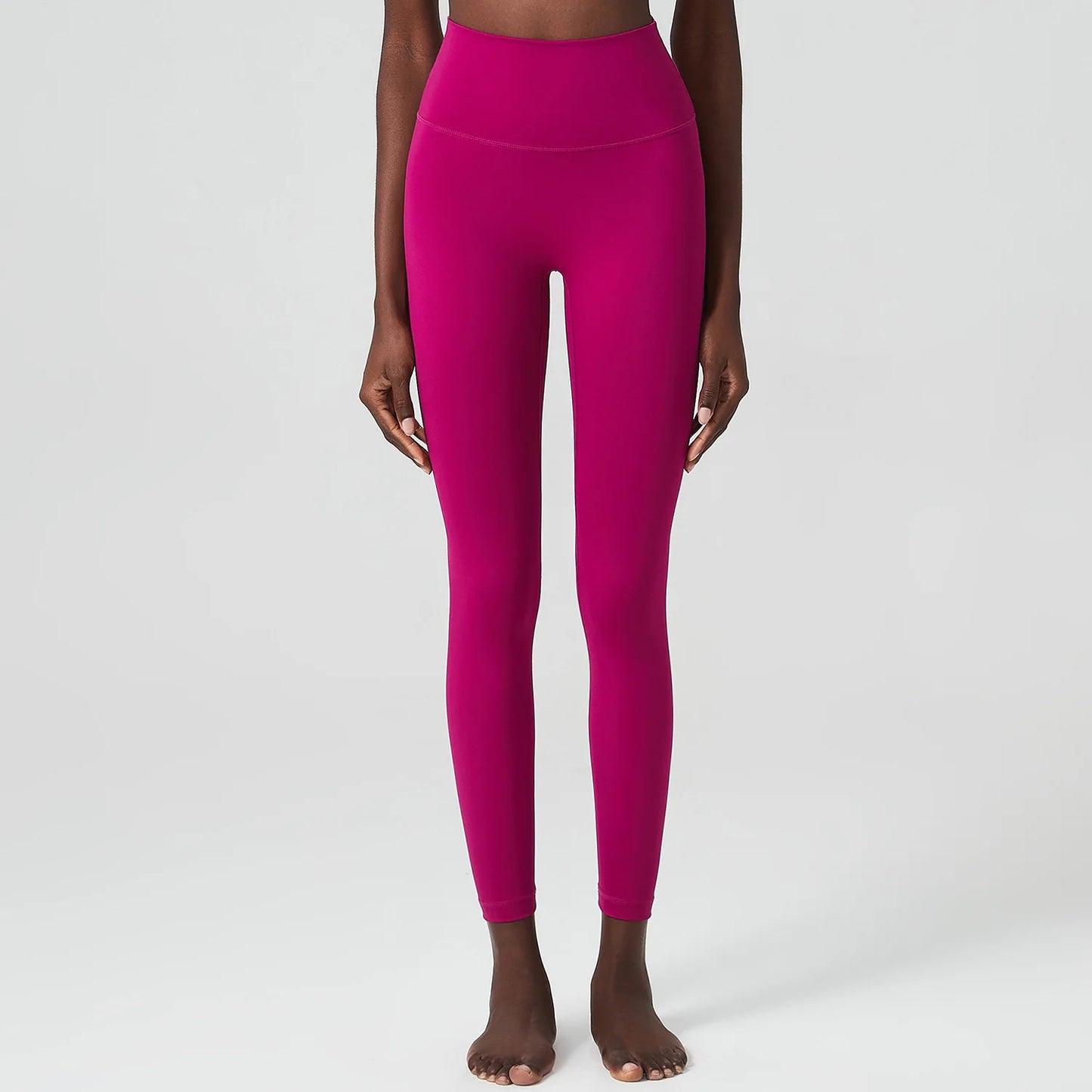 Women's Buttery Soft Yoga Pants High Waist Sports Leggings Soft Fabric Workout Tights Running Sportswear Leggings