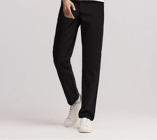 Men's Slim Fit Thermal Trousers - Easy Care Winter Commuter Pants