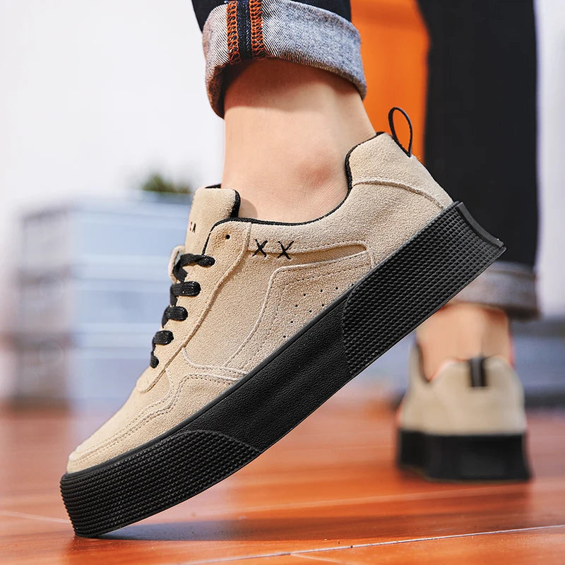 Men's Platform Sneakers - Casual Sports Running Shoes