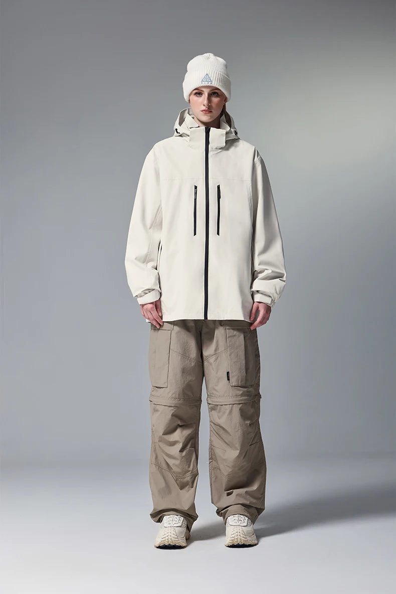 Men's Teflon Waterproof Outdoor Jacket - Breathable Sports Jacket Unisex