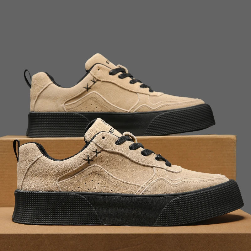 Men's Platform Sneakers - Casual Sports Running Shoes