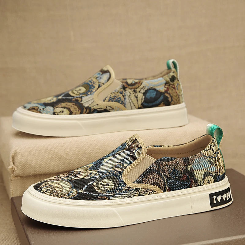 Men's Casual Slip-on Canvas Shoes