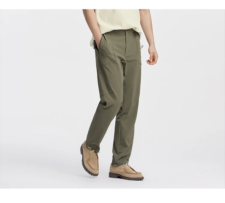 Functional Easy Care Trousers - Moisture Wicking Durable Autumn Pants