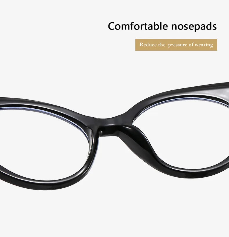 Cat Eye Glasses for Women - Anti Blue Light Computer Eyewear