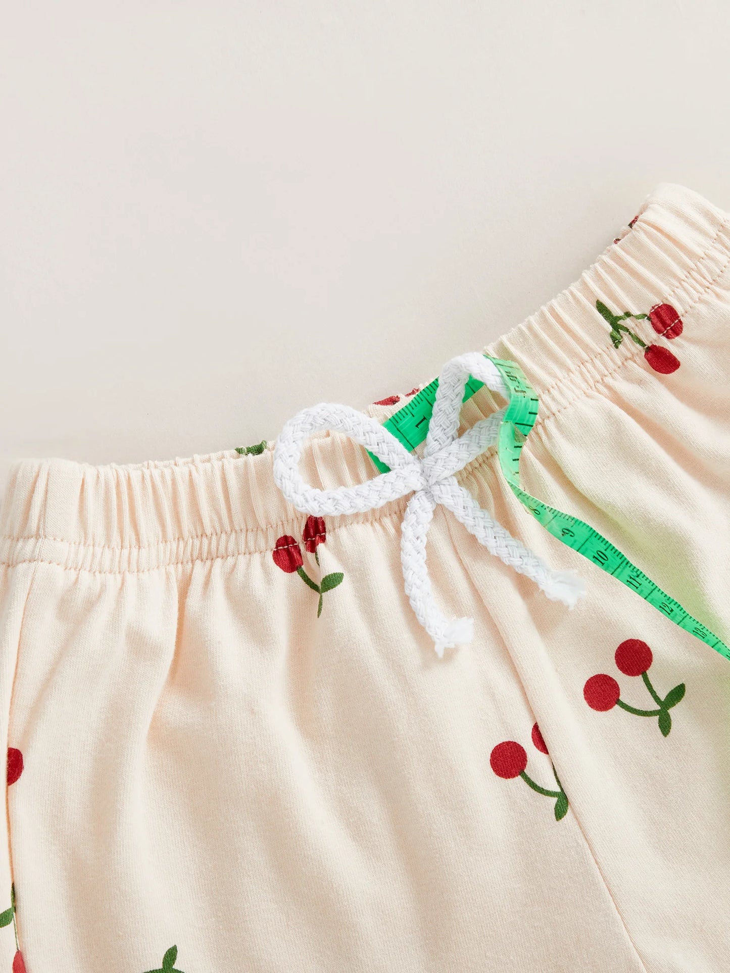 Baby Girls' Cherry Print Top & Shorts Set