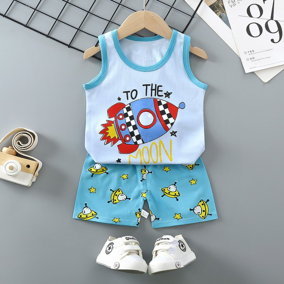 2PCS Children's Boy's Vest Set