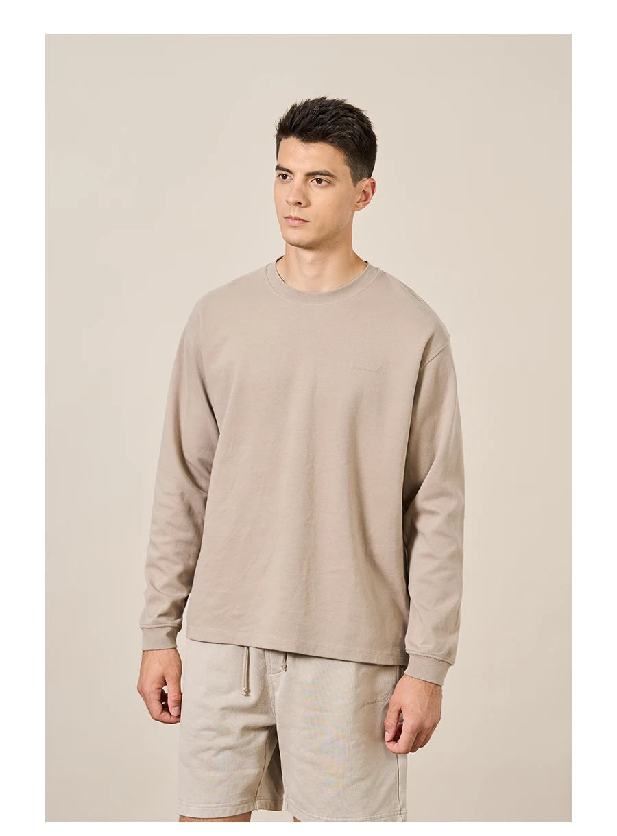 Men's  300gsm Comfortable Doubleside Sanded Fabric Sweatshirt