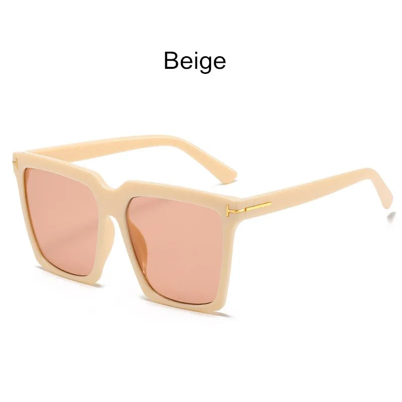 Women's Octagonal Sunglasses - Fun Personalized Retro Frameless Shades