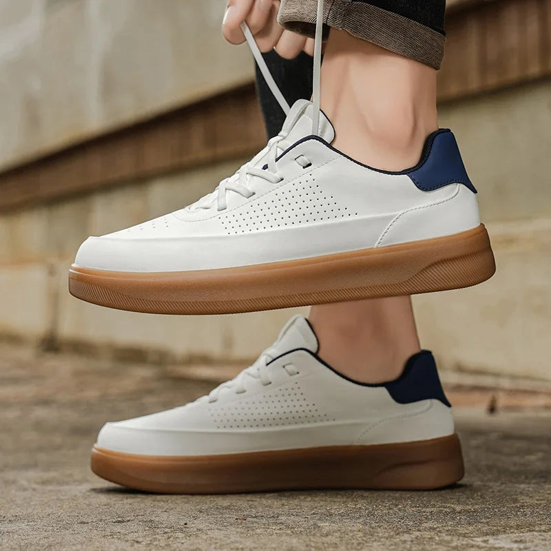 Men's Versatile Casual Sneakers - Lace-Up Running Sports Trainers