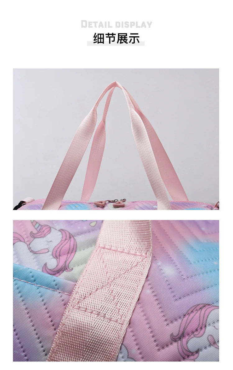 Unicorn Mom Bag 41*26*25cm Diaper Bags for Baby Nappy Bag Maternity Bag Multifunctional Yoga Sport Gym Bag