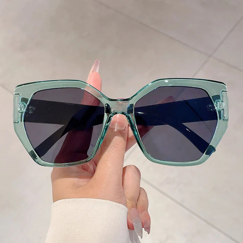 Women's Polygon Gradient Sunglasses