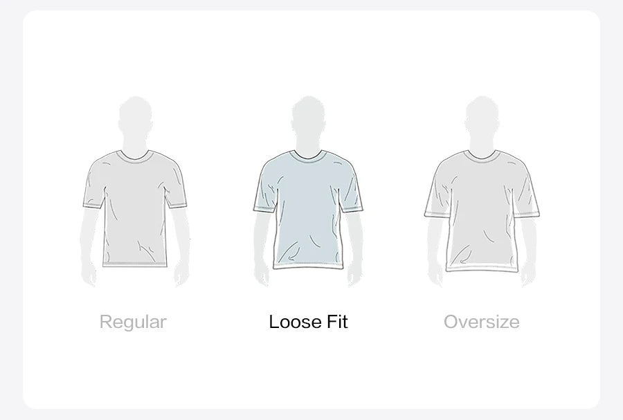 Men's Premium Cotton Vintage Letter Print T-Shirt - Washed Finish Plus Size