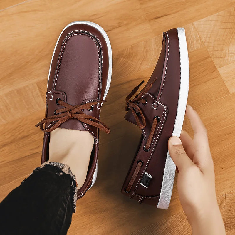 Men's Autumn Casual Loafers - Comfortable Soft Work & Driving Shoes
