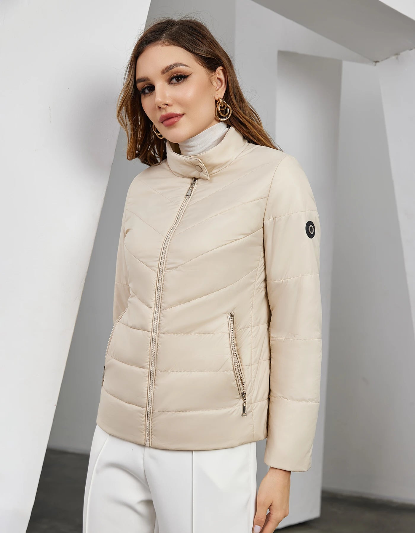 Women's Quilted Lightweight Padded Jacket