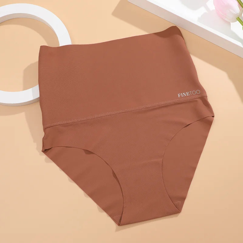 Women's Seamless High Waist Shaping Underwear - Tummy Control & Hip Lifting Brief