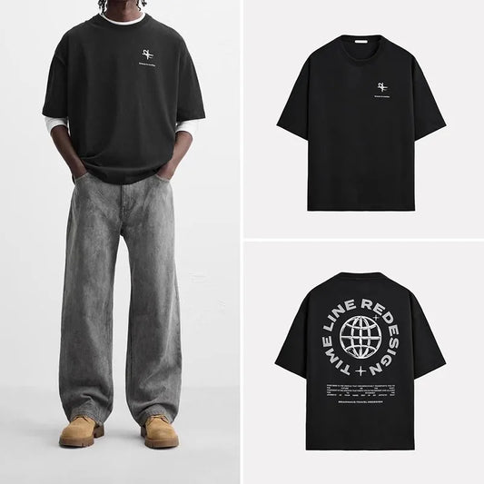 Men's Casual Printed Tee