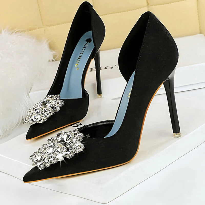 Women's  Rhinestone  Stilettos High Heels