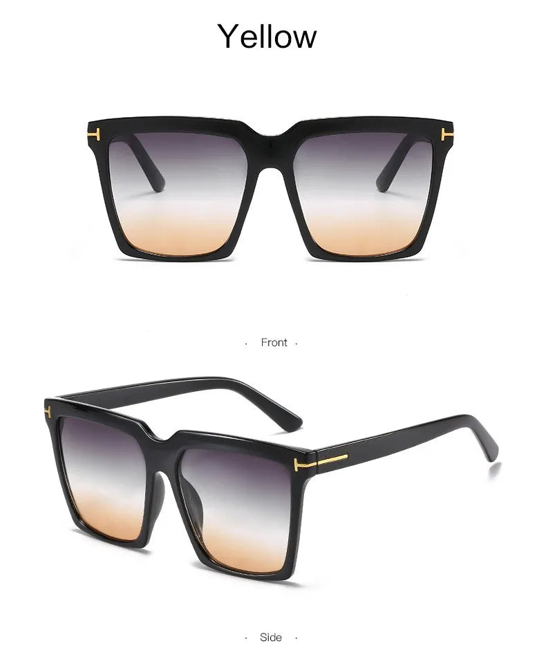 Women's Octagonal Sunglasses - Fun Personalized Retro Frameless Shades