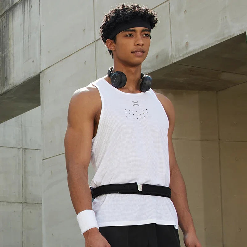 Men's Summer Sleeveless Tank Top Sportswear Gym Sports Vest