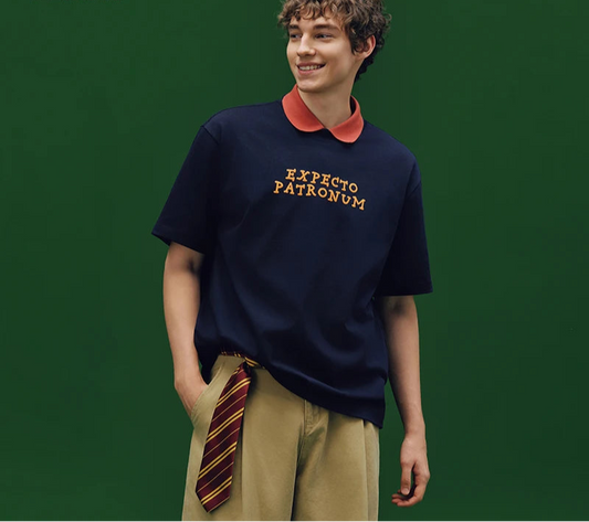 Harry Potter Short Sleeve T-Shirt - Men's Printed Cotton Summer Tee