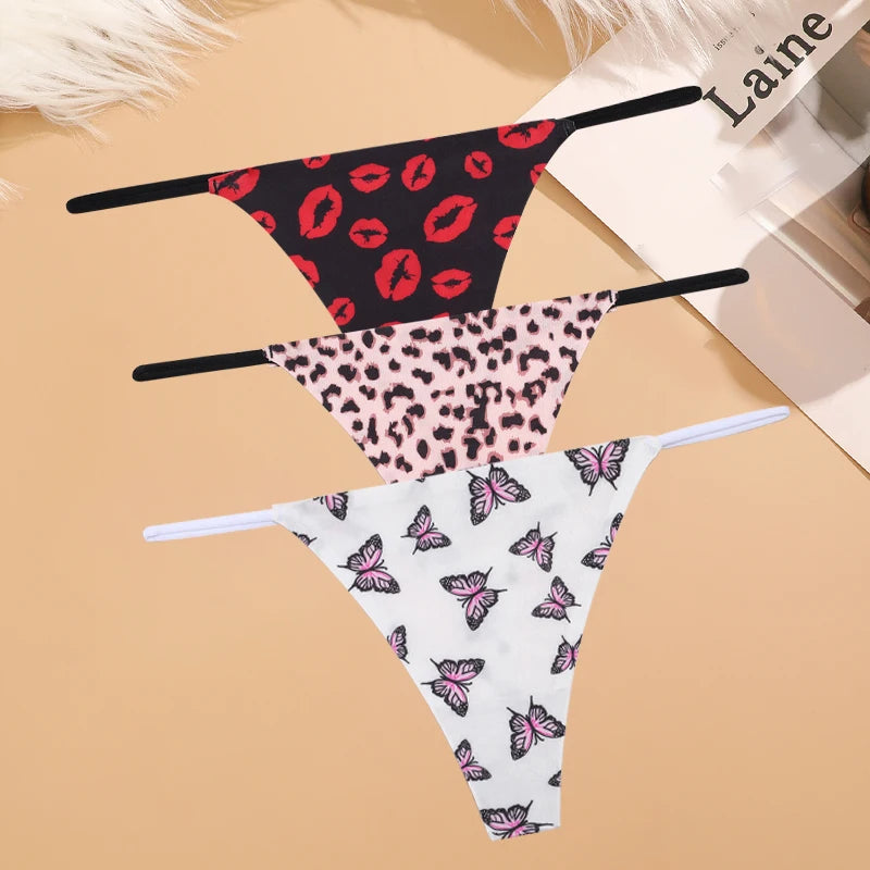 Women's Seamless Silk Thong 3-Pack