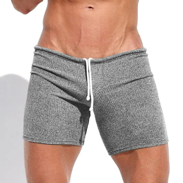 Men's Casual Shorts Breathable Drawstring Board Fitness Shorts