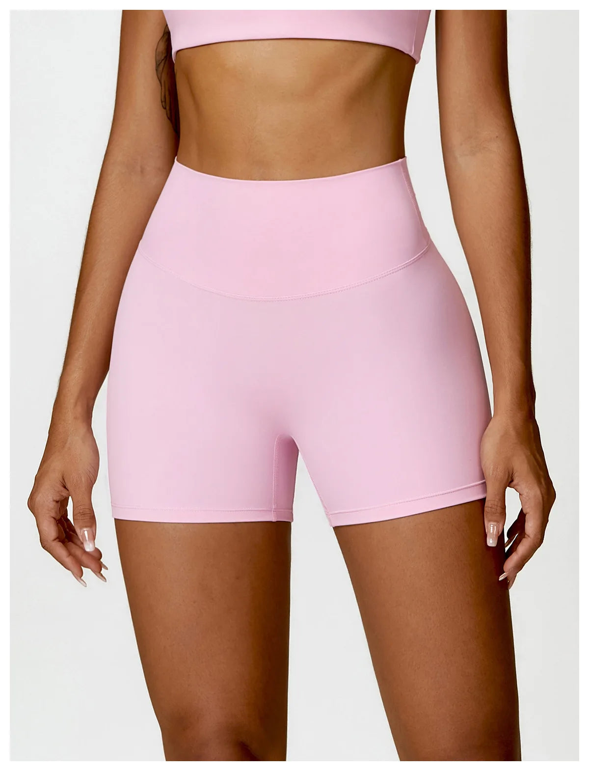 Women's Buttock Lift Scrunch Yoga Gym Leggings Cycling Slim Fit Workout  High Waist Sports Shorts