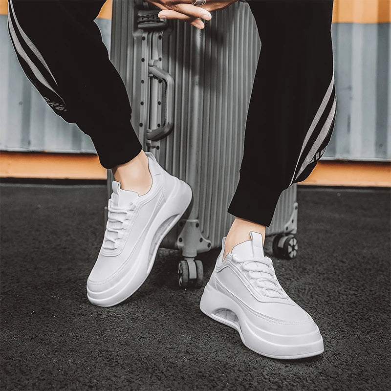 Men's Air Cushion  Vulcanized Skateboard Sports Trainers Outdoor Casual Sneakers