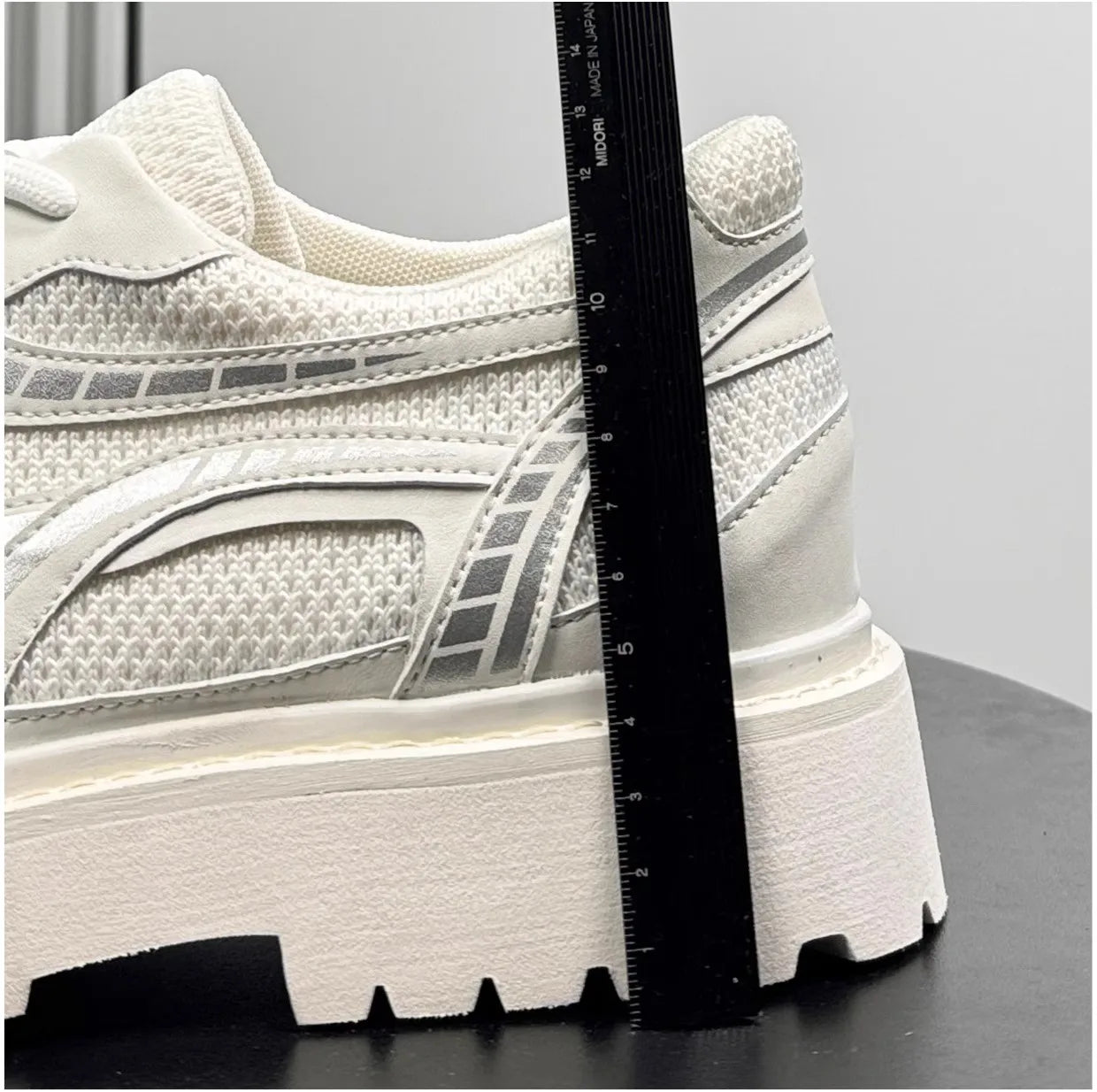 Men's Platform Derby British Style Thick Sole Breathable Shoes