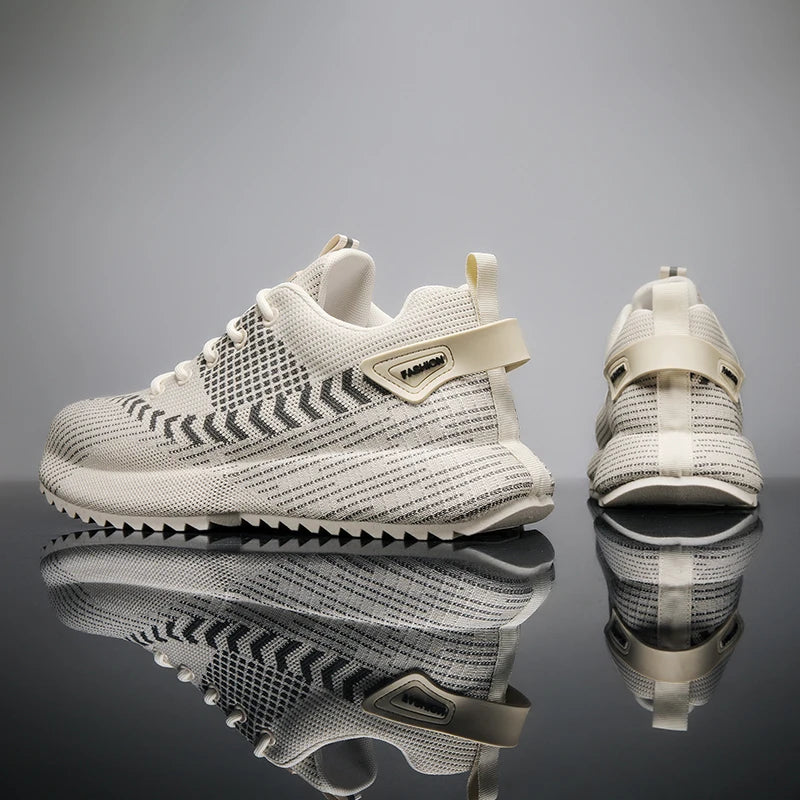 Men's Casual Platform Sports Shoes Breathable Sneakers