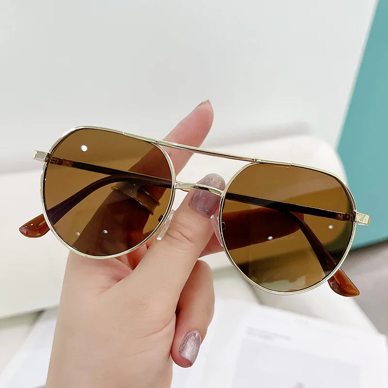 Unisex Metal Sunglasses UV400