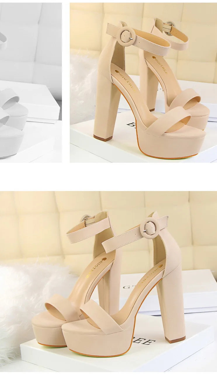 Women's High Heel Platform Shoes