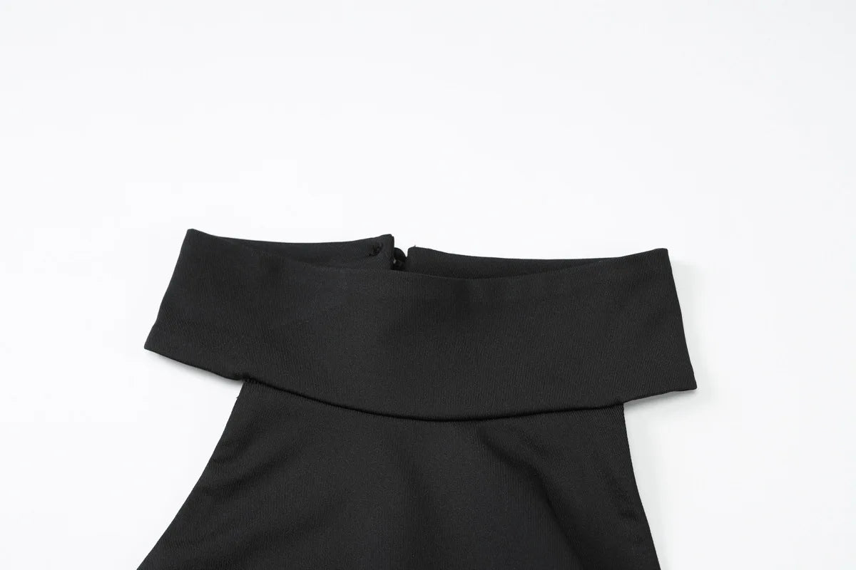 Sleeveless Split Maxi Dress - Halter Bandage Evening Gown