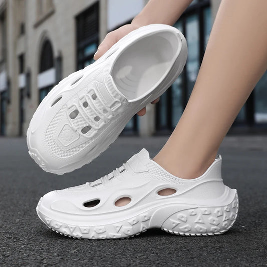 Men's Summer Sandals Platform Outdoor Quick Dry Beach Wading Water Non-Slip Clogs