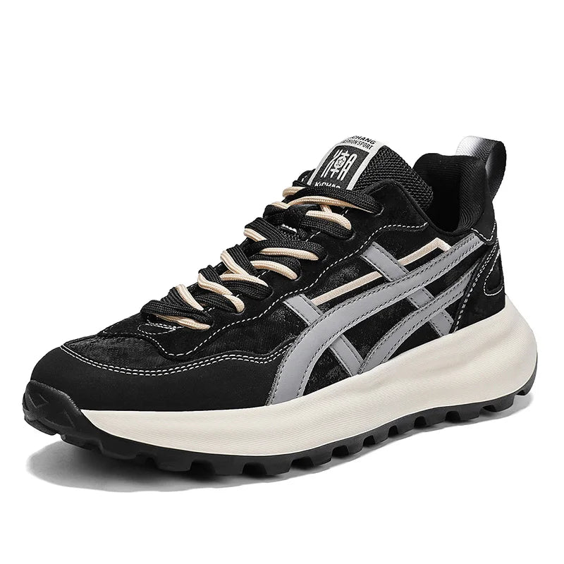 Casual Platform Sneakers - Men's Running & Tennis Shoes