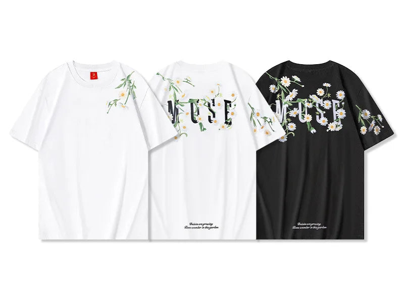 Embroidered Floral T-Shirt