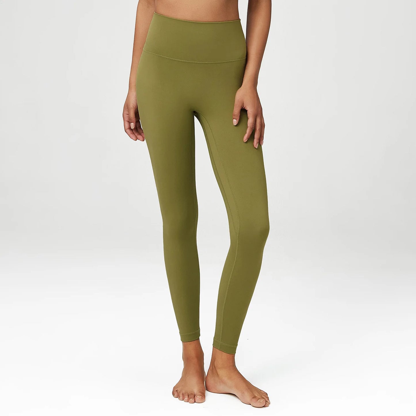 Women's Buttery Soft Yoga Pants High Waist Sports Leggings Soft Fabric Workout Tights Running Sportswear Leggings