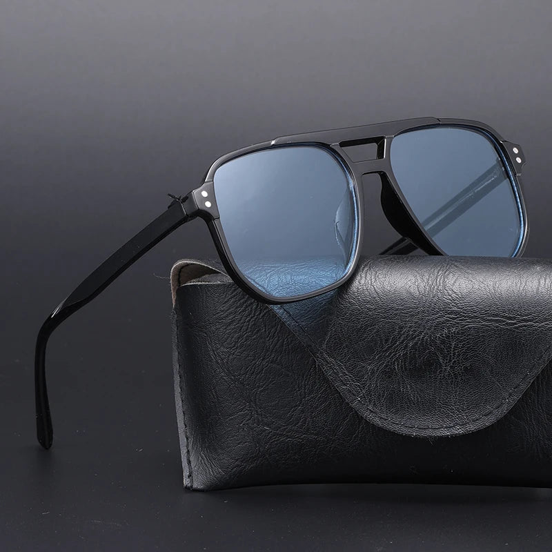 Men's Retro Plastics Frame UV400