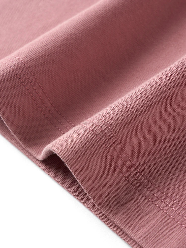 Men's Premium Cotton Vintage T-Shirt - Snow Washed Letter Embroidery Plus Size