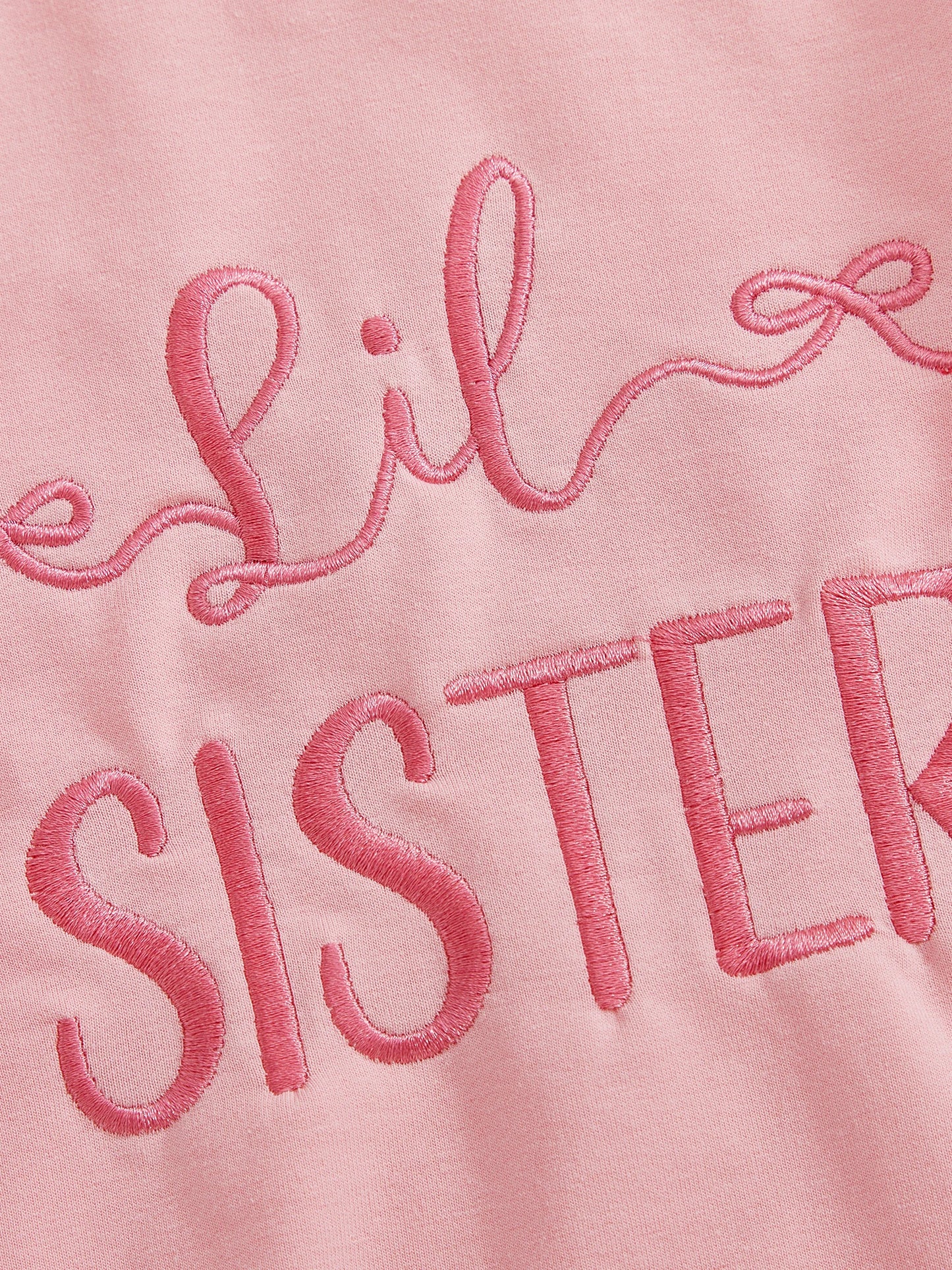 Baby Fall Romper - Letter Embroidery Long Sleeve Round Neck Jumpsuit