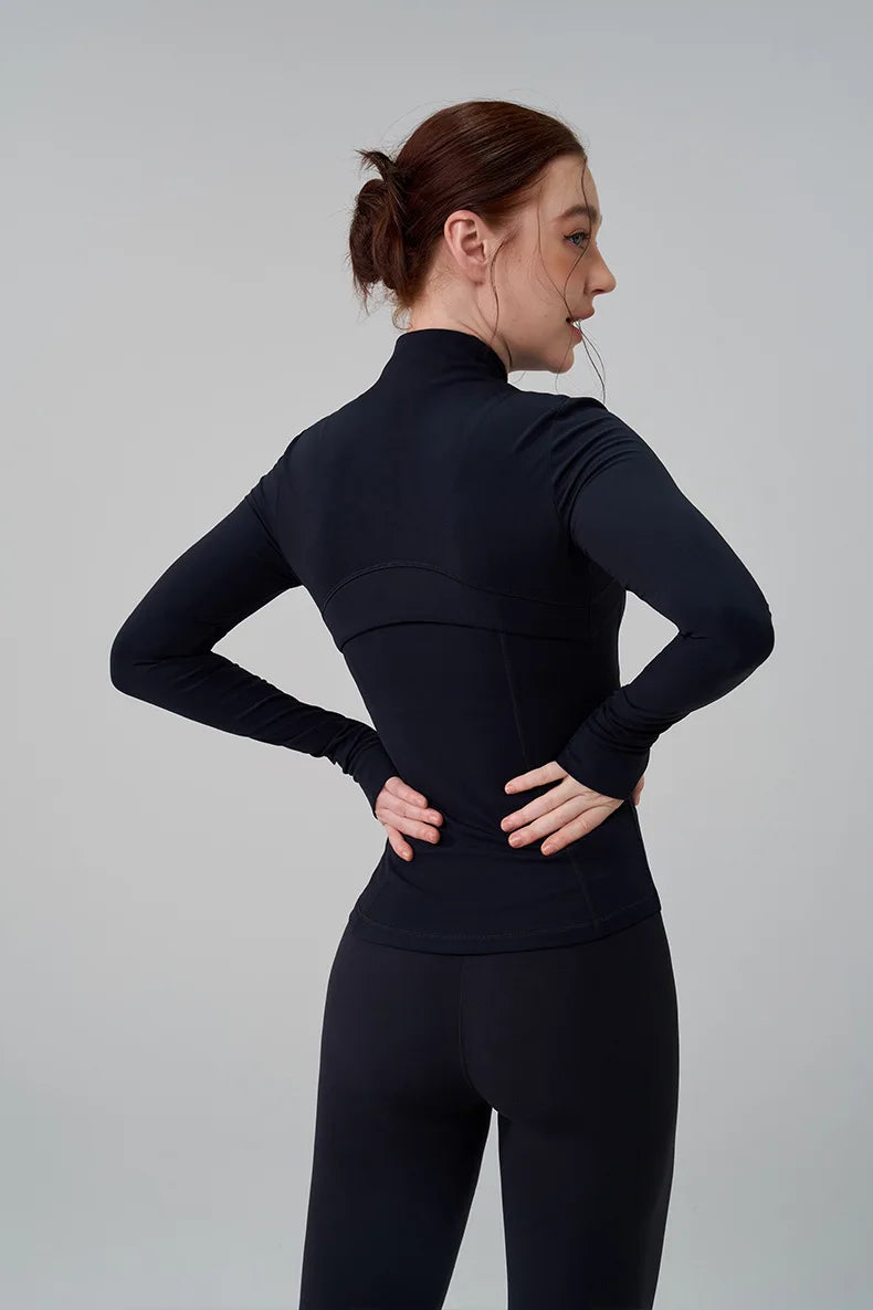 Long Sleeve Crop Top Jacket