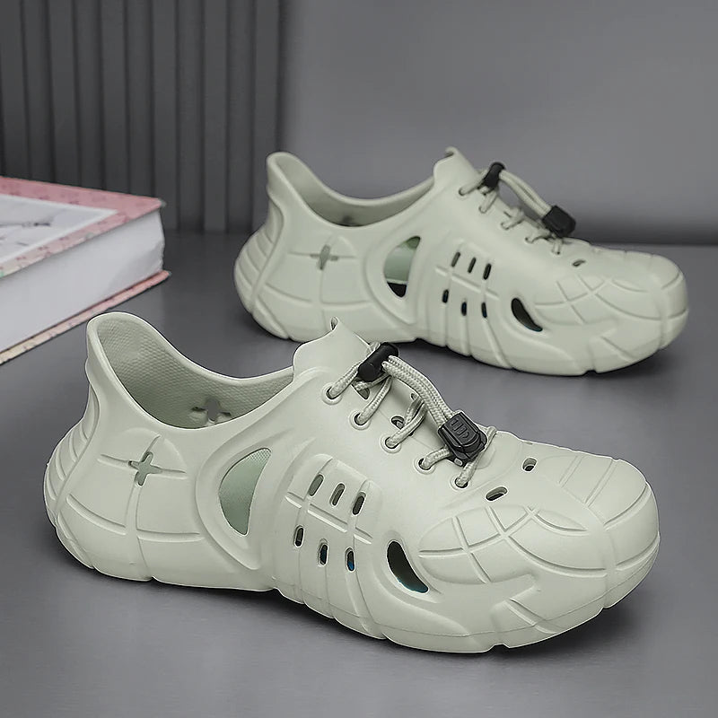 Men's Summer Platform Clogs - Outdoor Water Sandals & Beach Slides