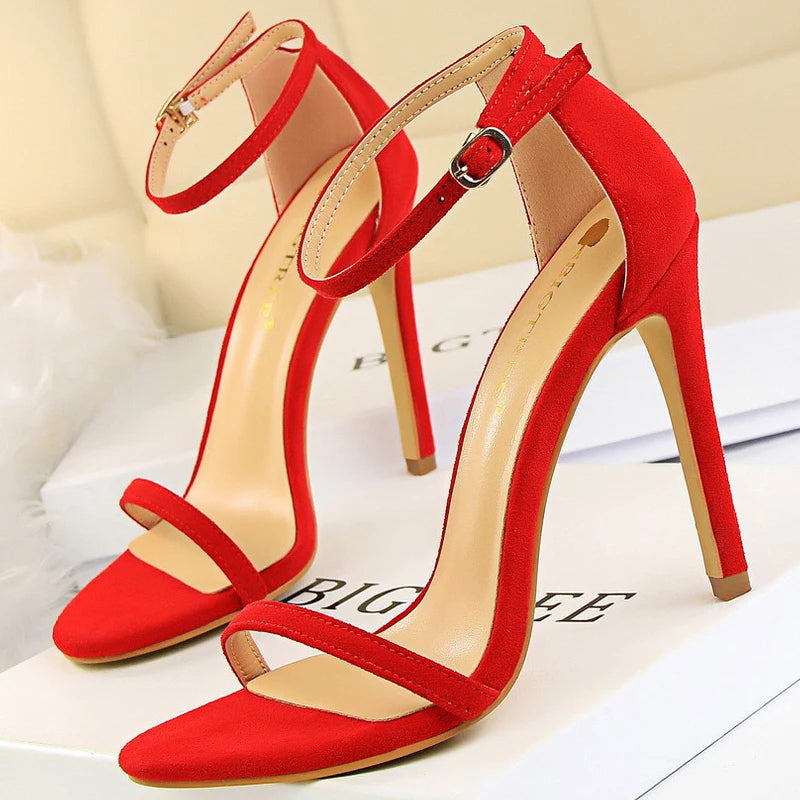 Women's Open Toe Summer High Heels Stiletto